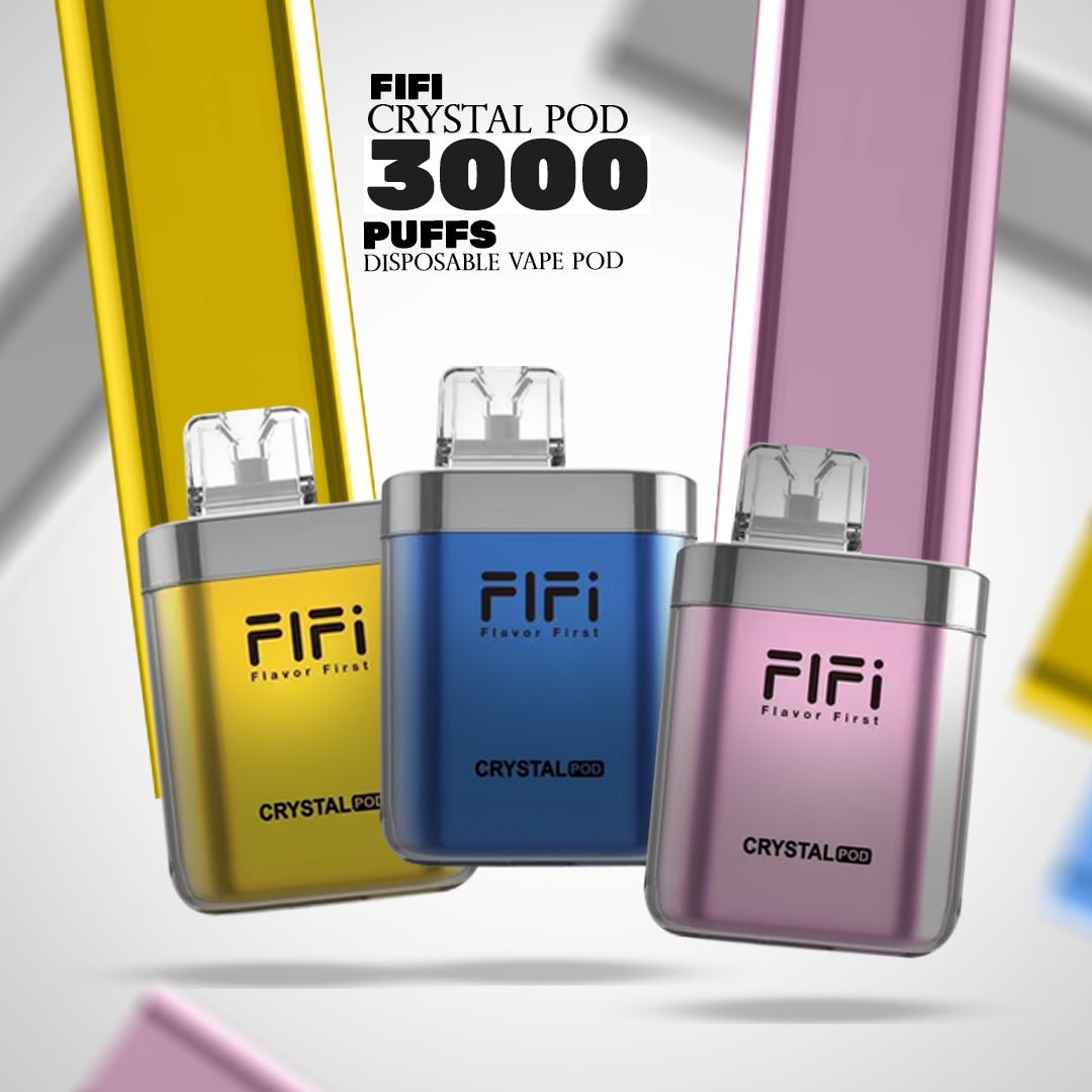 FiFi Crystal Pod 3000 Puffs Disposable Vape: Power, Flavour, and Endurance