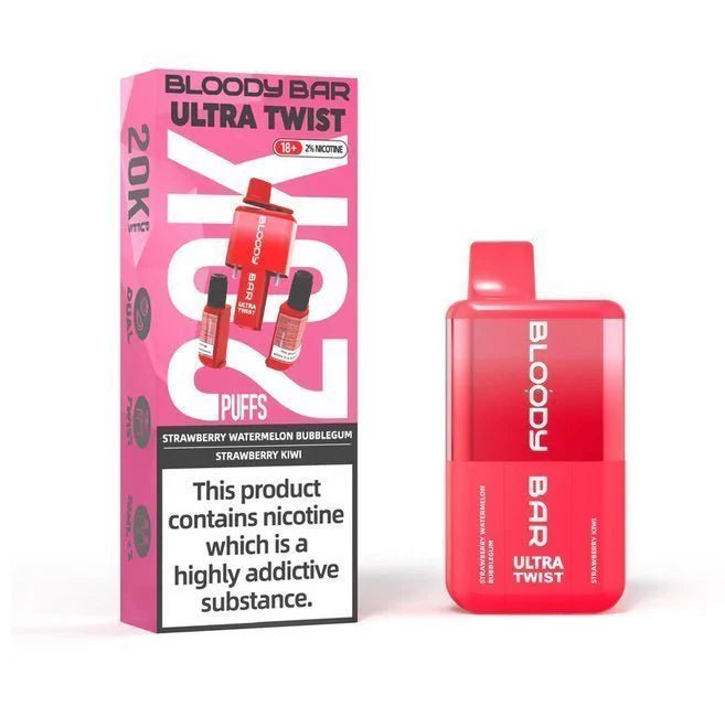 Get an Innovative Vaping Style with Bloody Bar Dual Flavor 20K Puffs Disposable