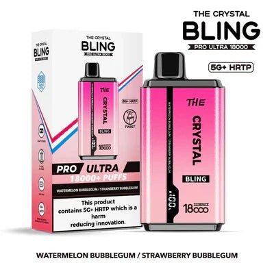 Is the Crystal Bling Pro Ultra 18000 Disposable Vape Box of 5 the Ultimate Vaping Experience?