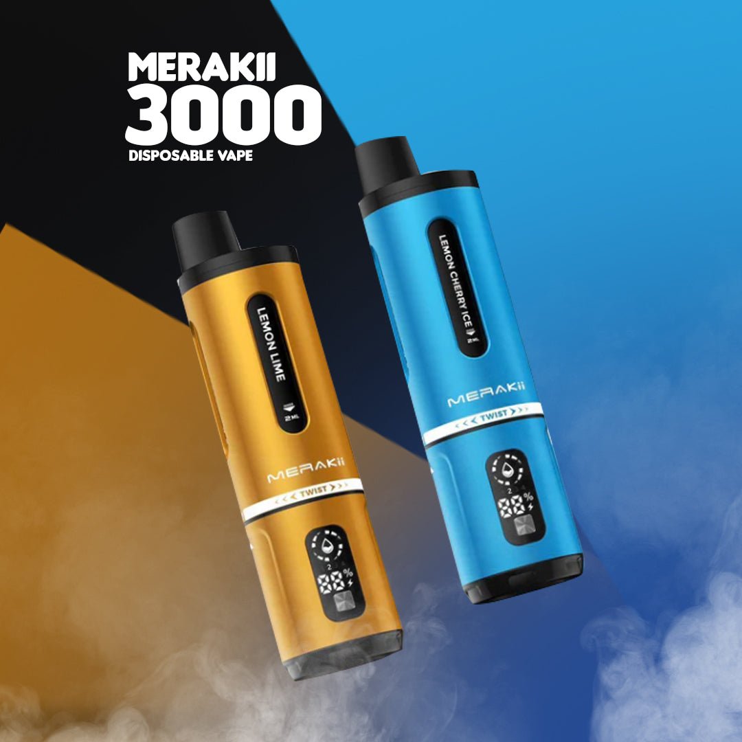 The Merakii 3000 Puffs Disposable Vape: A Flavorful Journey Awaits