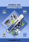 Buy The Crystal Pro 600 Puffs Disposable Vape Pod Box of 10 at vapekarlo