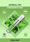 Buy The Crystal Pro 600 Puffs Disposable Vape Pod Box of 10 at vapekarlo